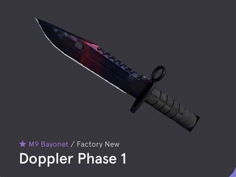 Doppler Phase 1 M9 Bayonet Csgo Knife Skins Video Gaming Gaming Accessories In Game Products