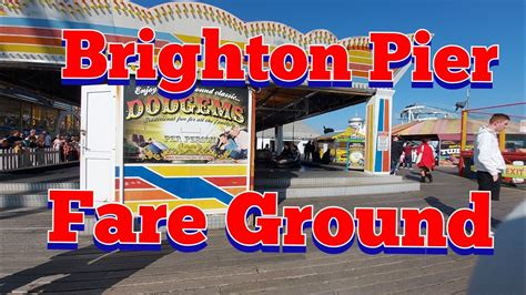 Brighton Pier Fare Youtube