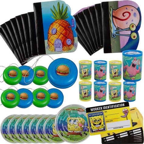 Spongebob Favor Pack 48pc Image 1 Spongebob Party Supplies