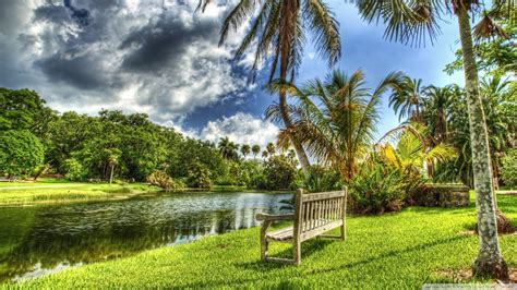 Bench On The River Beautiful Landscape Pictures Landscape Pictures
