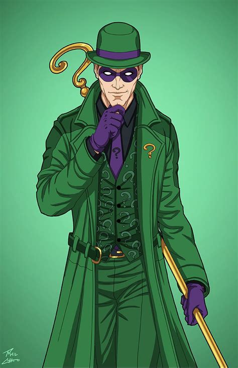 The Riddler E 27 Enhanced Commission By Phil Cho On Deviantart