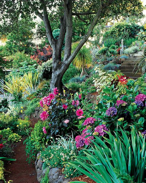 Garden Tour Hillside Gardening Martha Stewart