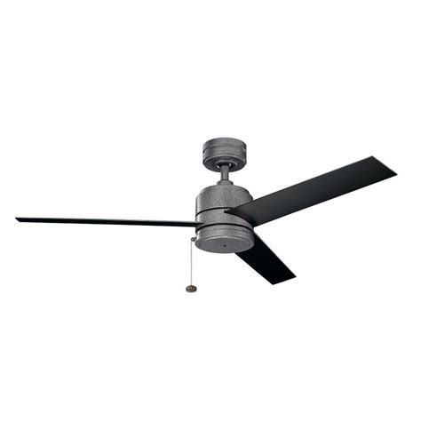3, outdoor ceiling fans : Kichler Arkwet 52-in Steel Indoor/Outdoor Ceiling Fan (3 ...