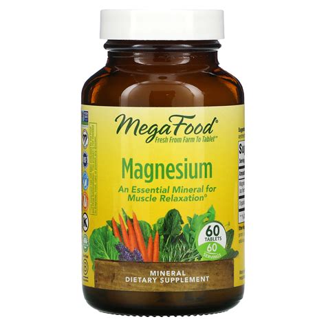 Megafood Magnesium 60 Tablets