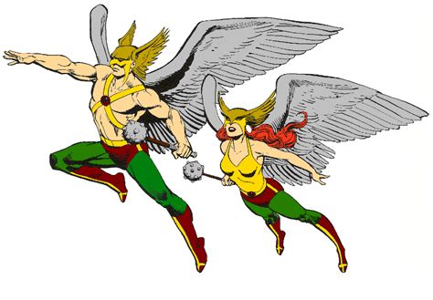Hawkman And Hawkgirl By Gilgamesh Scorpion Hawkgirl Hawkman Dc