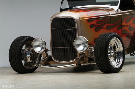 Ford Custom High Box Roadster Retro Classic Hot Rod Wallpapers HD Desktop And