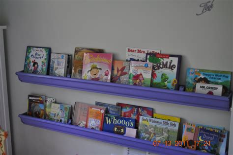 You can make it yourself! Frugal Frenzy: DIY: Gutter Bookshelves