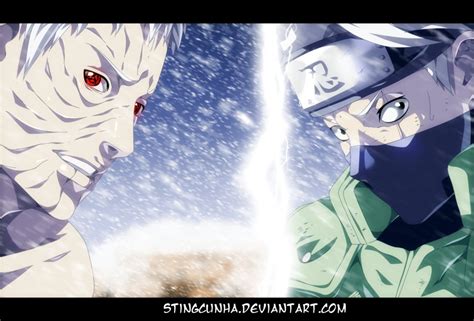 Obito Save Kakashi One Last Time Naruto Shippuuden