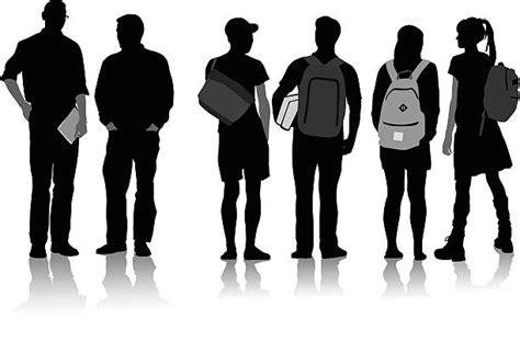 Royalty Free High School Students Clip Art Vector Images