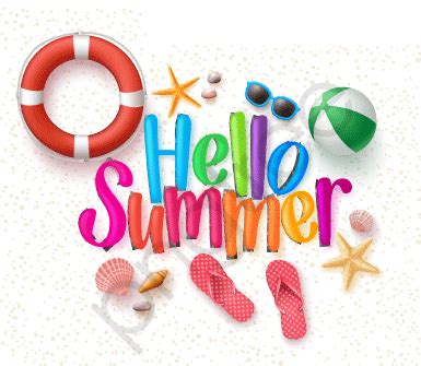 Summer,hello Summer,fonts,decorative Fonts,vector,beach Style, Summer, Hello Summer, Fonts PNG ...