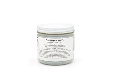 Cherry Red Surface Hardening Compound For Metalworking 1lb Jar 1 Ea Jar