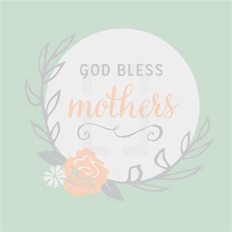 God Bless Mothers — Design Element — Lightstock