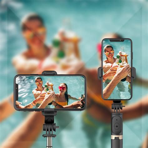 Wozinsky Bluetooth Selfie Stick Med Stativ Fjernkontroll
