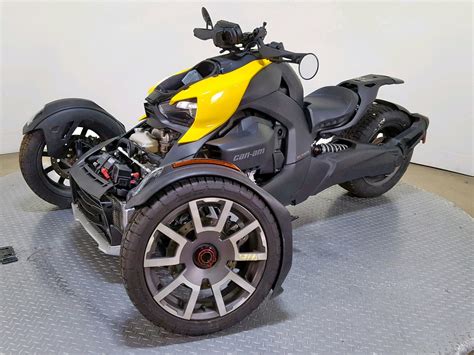 Salvage Motorcycles And Powersports 2019 Can Am Ryker Rally Edition For Sale At Crashedtoys Tx