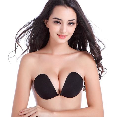 Silicone Push Up Bras Strapless Adhesive Backless Bra Seamless