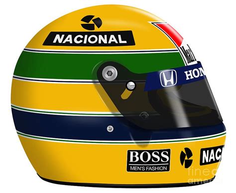 Ayrton Senna Helmet Dorma Is