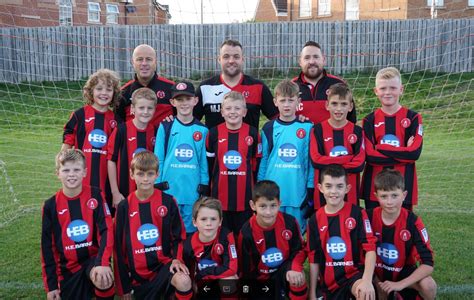 Boys Under 11 Gosforth Team Dronfield Town Football Club