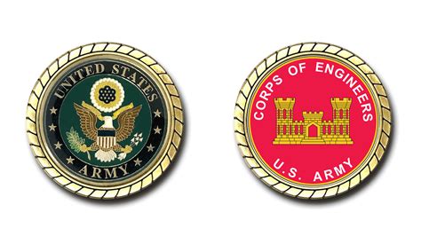 Us Army Corps Of Engineers Challenge Coin New Us Army Branch Of