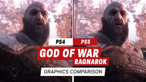 God Of War Ragnarok Graphics Comparison PS5 Vs PS4 Vs PS4 Pro YouTube