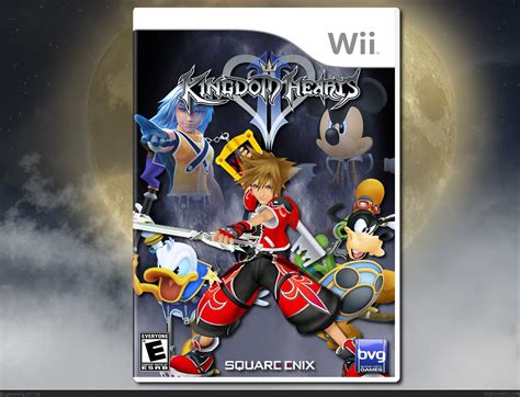 Kingdom Hearts Ii Wii Box Art Cover By Gamerking