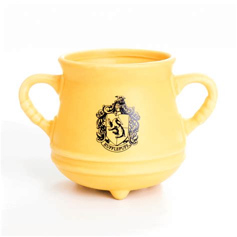 Click To See Front And Back Hufflepuff Cauldron Mug For The True