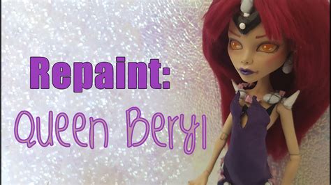 Repaint Queen Beryl Sailor Moon Custom OOAK Doll YouTube