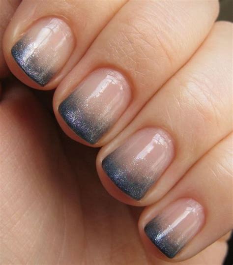 The french manicure gradient works well on shorter nails as there isn't a sharp white edge that shows where the nail bed ends and the nail tip begins. 20 Amazing Short Nail Designs You Must Love | Styles Weekly