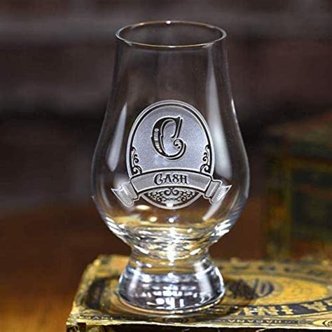 Glencairn Personalized Scotch Whisky Glass Engraved Set Of 4 M8glen Handmade