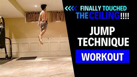 How To Jump Higher Vertical Jump Technique Youtube