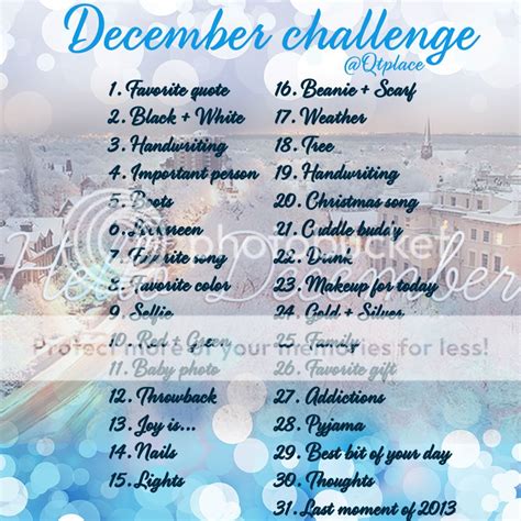 December Challenge Zps0075ec8d Photo By Mattaniasalvina Photobucket