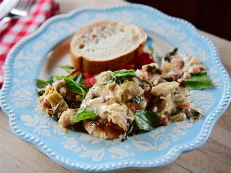 Trusted baked turkey recipes from betty crocker. Spinach Artichoke Chicken Recipe | Ree Drummond | Food Network