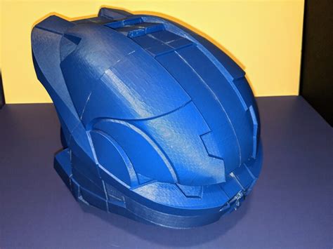 Halo 3 Mark Vi Master Chief Spartan Wearable Helmet 3d Print Etsy