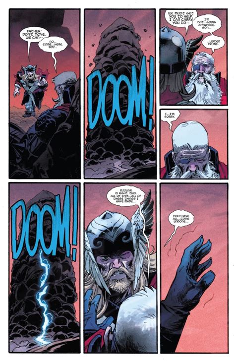 Odin Gives Thor His Full Odin Force Comicnewbies