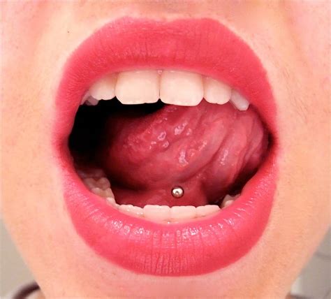Tongue Piercing Types Tongue Piercings Platform