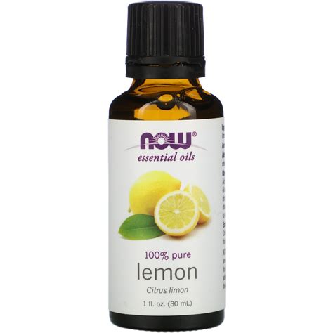 Now Foods Essential Oils Lemon 1 Fl Oz 30 Ml Iherb