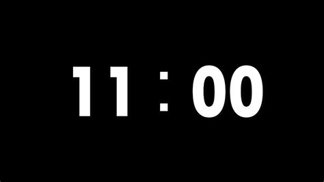 11 Minute Countdown Timer Youtube