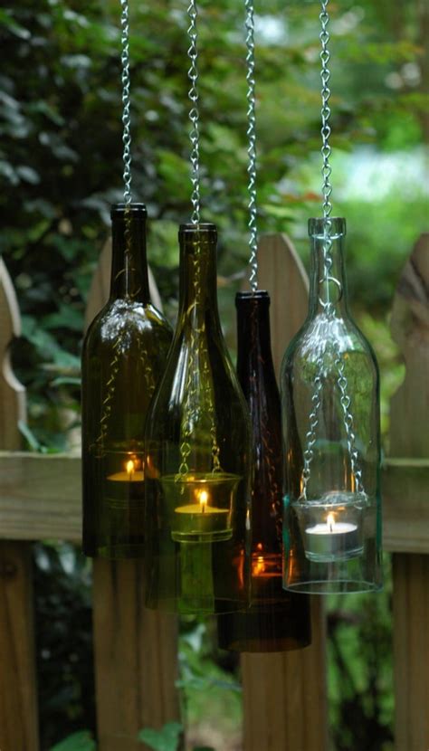 60 Creative Diy Glass Bottle Ideas For Your Outdoor Living Space