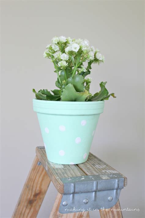 Summer Celebration Pretty Little Diy Flower Pots Making It In The