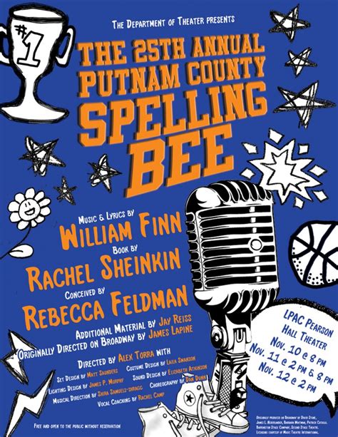 The 25th Annual Putnam County Spelling Bee Theater