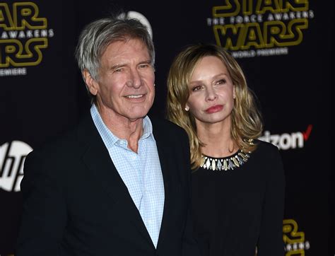 Harrison Ford Wife Calista Flockhart As Calista Flockhart Becomes