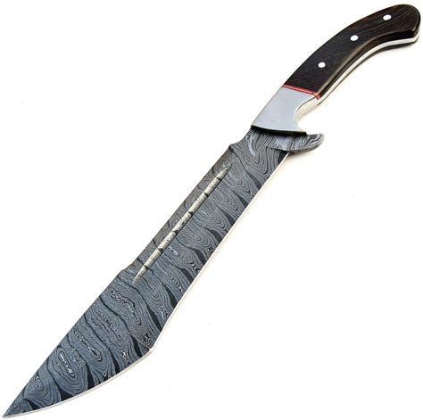 Damascus Steel Custom Hand Made Bowie Knife Hawks Blades
