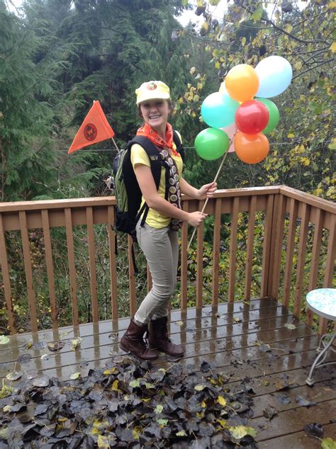 My DIY Russel Wilderness Explorer Costume From The Movie UP Movie