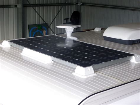 Before getting off the roof you need to make your new wire connections connect to the existing wire. Motorhome Solar Panel System 100/130 Watt roof mounted ...