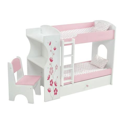 18 Inch Doll Furniture Doll Bed Fits My Life As Dolls 18 Doll Bunk