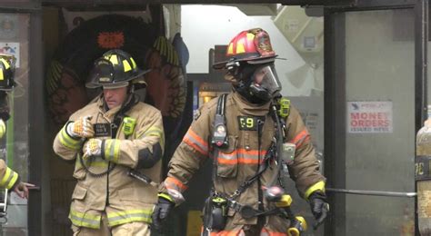Firefighters Douse Stubborn Fire Inside Downtown Houston Corner Store
