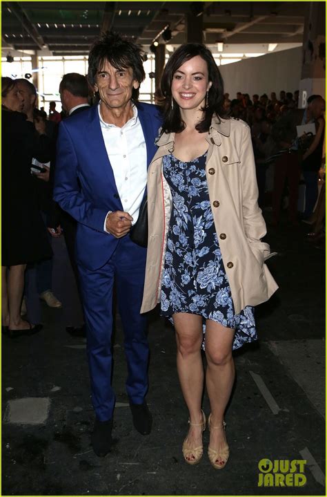 Photo Rolling Stones Ronnie Wood Is Expecting Twins With Wife Sally Photo Just Jared