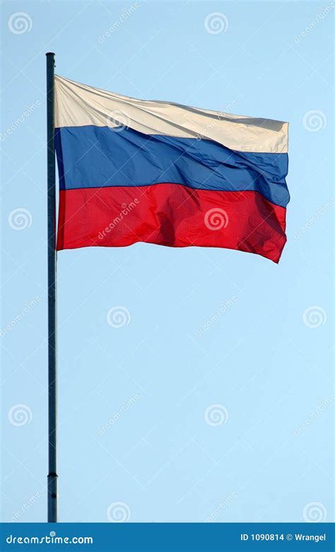 Bandeira Do Russo Foto De Stock Imagem De Democracia 1090814