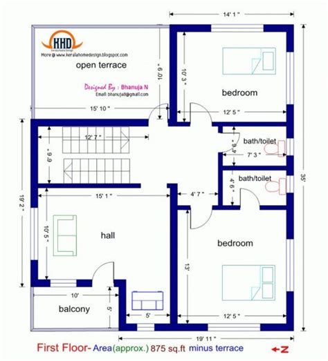 750 Sq Ft House Plan Indian Style Ehouse 1200sq Ft House Plans