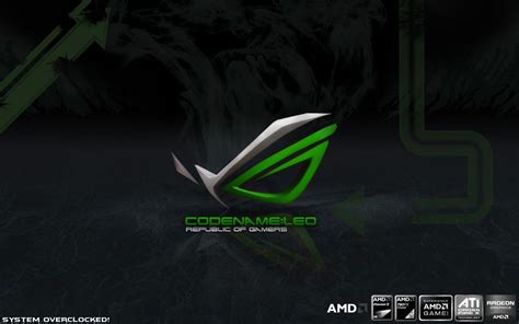Green Computers Asus Rog Republic Of Gamers 1920x1200 Technology Asus