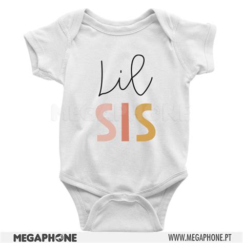 Lil Sis Megaphone Loja Online De T Shirts Personalizadas